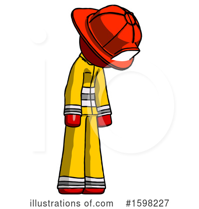Royalty-Free (RF) Red Design Mascot Clipart Illustration by Leo Blanchette - Stock Sample #1598227