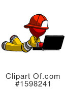 Red Design Mascot Clipart #1598241 by Leo Blanchette