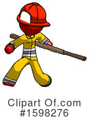 Red Design Mascot Clipart #1598276 by Leo Blanchette