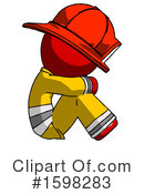 Red Design Mascot Clipart #1598283 by Leo Blanchette
