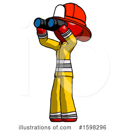 Royalty-Free (RF) Red Design Mascot Clipart Illustration by Leo Blanchette - Stock Sample #1598296