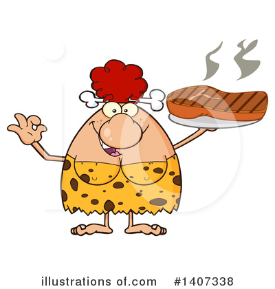 Steak Clipart #1407338 by Hit Toon