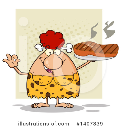 Steak Clipart #1407339 by Hit Toon