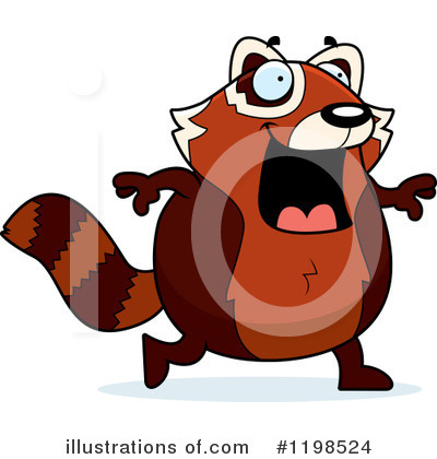 Royalty-Free (RF) Red Panda Clipart Illustration by Cory Thoman - Stock Sample #1198524