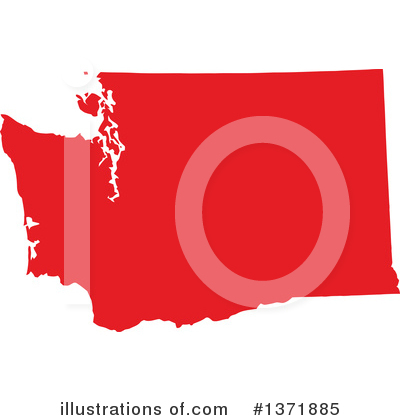 Royalty-Free (RF) Red State Clipart Illustration by Jamers - Stock Sample #1371885