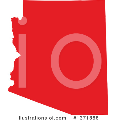 Royalty-Free (RF) Red State Clipart Illustration by Jamers - Stock Sample #1371886