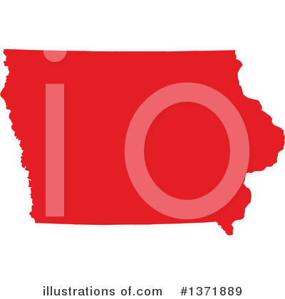 Royalty-Free (RF) Red State Clipart Illustration by Jamers - Stock Sample #1371889