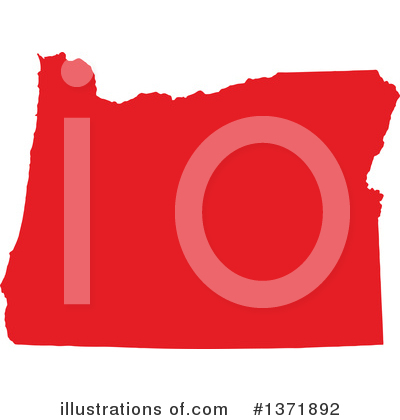 Royalty-Free (RF) Red State Clipart Illustration by Jamers - Stock Sample #1371892