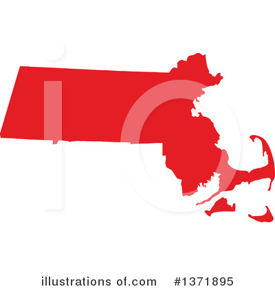 Royalty-Free (RF) Red State Clipart Illustration by Jamers - Stock Sample #1371895