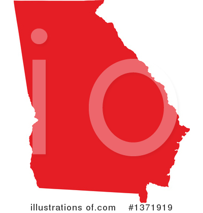 Royalty-Free (RF) Red State Clipart Illustration by Jamers - Stock Sample #1371919
