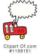 Red Truck Clipart #1198151 by lineartestpilot