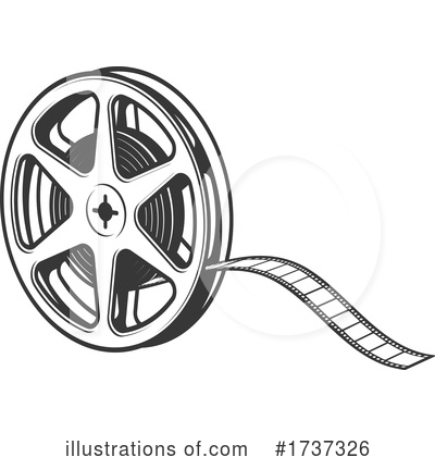 Film Reel Clipart #1737326 by Vector Tradition SM