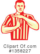 Referee Clipart #1358227 by patrimonio