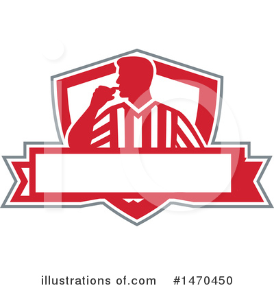 Royalty-Free (RF) Referee Clipart Illustration by patrimonio - Stock Sample #1470450