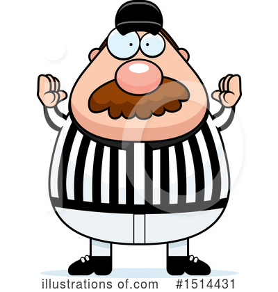 Royalty-Free (RF) Referee Clipart Illustration by Cory Thoman - Stock Sample #1514431