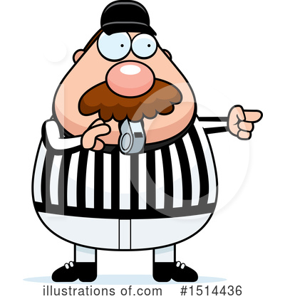 Referee Clipart #1514436 by Cory Thoman