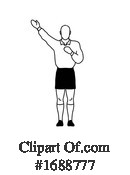 Referee Clipart #1688777 by patrimonio