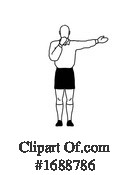 Referee Clipart #1688786 by patrimonio