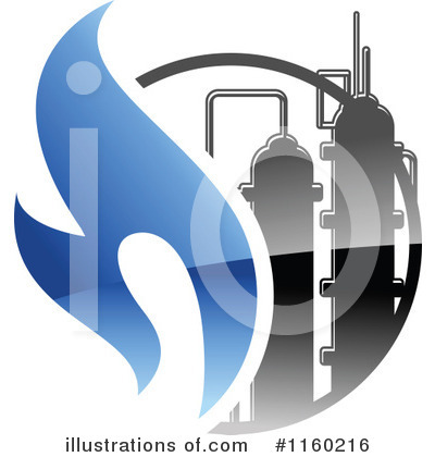 Royalty-Free (RF) Refinery Clipart Illustration by Vector Tradition SM - Stock Sample #1160216