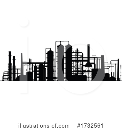 Royalty-Free (RF) Refinery Clipart Illustration by Vector Tradition SM - Stock Sample #1732561