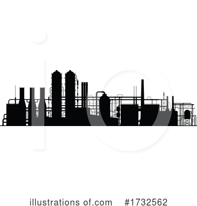 Royalty-Free (RF) Refinery Clipart Illustration by Vector Tradition SM - Stock Sample #1732562