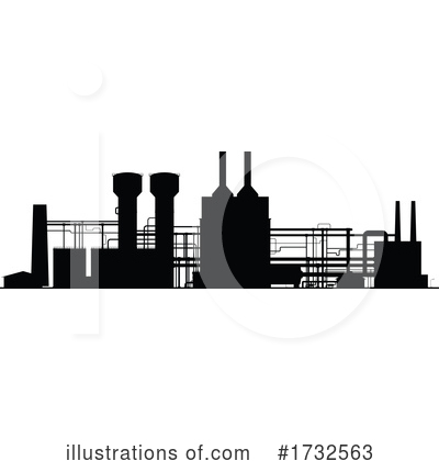 Royalty-Free (RF) Refinery Clipart Illustration by Vector Tradition SM - Stock Sample #1732563