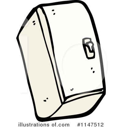 Royalty-Free (RF) Refrigerator Clipart Illustration by lineartestpilot - Stock Sample #1147512