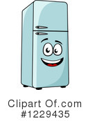 Refrigerator Clipart #1229435 by Vector Tradition SM