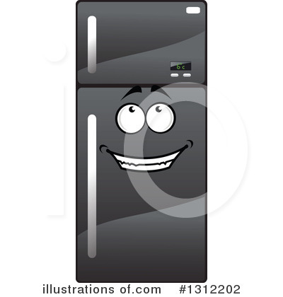 Refrigerator Clipart #1312202 by Vector Tradition SM