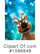 Reindeer Clipart #1086848 by KJ Pargeter