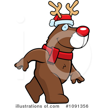 Royalty-Free (RF) Reindeer Clipart Illustration by Cory Thoman - Stock Sample #1091356
