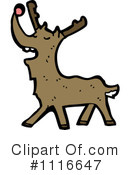 Reindeer Clipart #1116647 by lineartestpilot