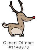 Reindeer Clipart #1149978 by lineartestpilot