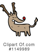 Reindeer Clipart #1149989 by lineartestpilot