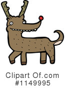 Reindeer Clipart #1149995 by lineartestpilot