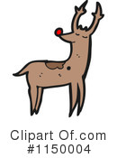 Reindeer Clipart #1150004 by lineartestpilot