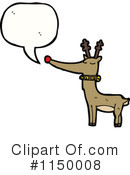 Reindeer Clipart #1150008 by lineartestpilot