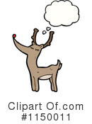 Reindeer Clipart #1150011 by lineartestpilot