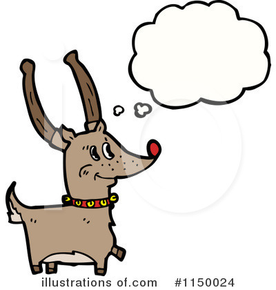 Royalty-Free (RF) Reindeer Clipart Illustration by lineartestpilot - Stock Sample #1150024