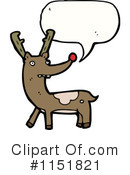 Reindeer Clipart #1151821 by lineartestpilot