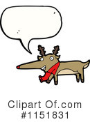 Reindeer Clipart #1151831 by lineartestpilot