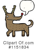 Reindeer Clipart #1151834 by lineartestpilot