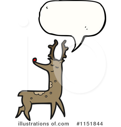 Reindeer Clipart #1151844 by lineartestpilot