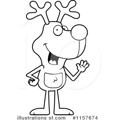 Royalty-Free (RF) Reindeer Clipart Illustration by Cory Thoman - Stock Sample #1157674