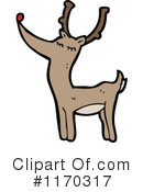 Reindeer Clipart #1170317 by lineartestpilot