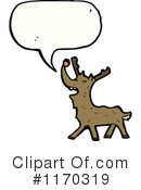 Reindeer Clipart #1170319 by lineartestpilot
