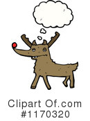 Reindeer Clipart #1170320 by lineartestpilot