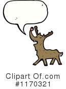 Reindeer Clipart #1170321 by lineartestpilot