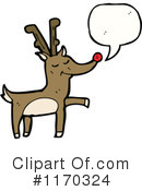 Reindeer Clipart #1170324 by lineartestpilot