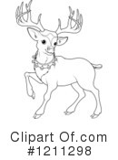 Reindeer Clipart #1211298 by Pushkin